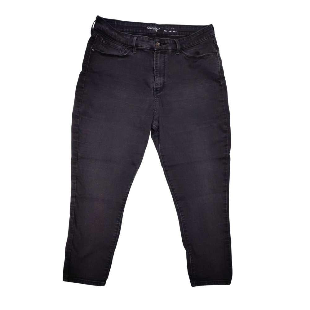 Black Skinny Jeans‎ Woman by Denizine Size 16S 33x30 - Picture 2 of 9